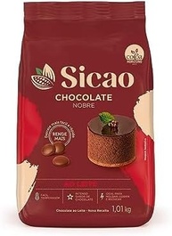 Gotas de Chocolate Ao Leite Gold 1,01kg - Sicao - imagem 2