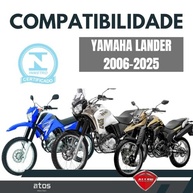 Kit Relação Transmissão XTZ Lander 250 / Ténéré 250 - Aço 1045 Resistente com Retentor - imagem 4
