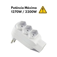 Adaptador Benjamim 3 Entradas 10A Bivolt V&DDigital - Mais Conexões com Segurança e Praticidade - imagem 5