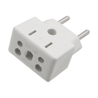 KIT 6 Adaptadores de Tomada Universal 3 Pinos Benjamin 10A/20A Bivolt Premium Dupin - imagem 1