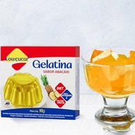 Gelatina Lowcucar Sabor Abacaxi 10g - imagem 2