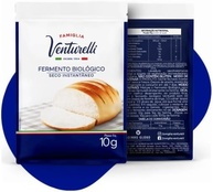 Fermento Biológico Famiglia Venturelli 10gr - Ideal para Pães, Pizza. - 4 Unidades. - imagem 2