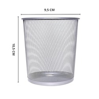 Kit 2 Lixeiras de Metal 10L Aramado com Design Moderno - Ideal para Escritório e Casa - imagem 5