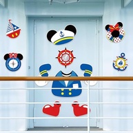 Decoração Magnética para Porta de Cruzeiro: 11 Ímãs Divertidos com Tema Mouse - imagem 3
