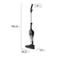 Aspirador Vertical 2 em 1 1100W com Filtro HEPA - Limpeza Potente e Versátil para Casa e Carro - imagem 3