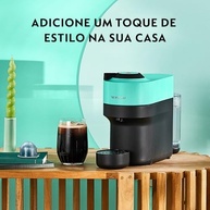 Cafeteira Espresso Nespresso Vertuo Pop ‎Verde Acqua 110V - imagem 2
