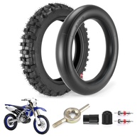 Pneu Traseiro 80/100-12 (3.00-12) com Câmara para Motos Off-Road e Dirt Bikes - imagem 1