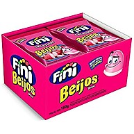 Fini Beijos Morango: Gelatina Deliciosa (12 Unidades) - imagem 4
