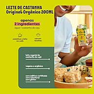 Bebida Castanha Caju Original 200ml (12 Un.) - imagem 1