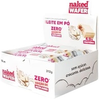 Naked Nuts Naked Wafer - Leite Em Pó Com Chocolate Branco (Display 12 Unid) - - imagem 4