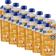 Kit 12 Papinhas Frango, Grão-de-bico e Vegetais 120g - Papapá | Alimentação Saudável para Bebês - imagem 2