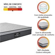 Colchão Gazin Maximus Molas Ensacadas - Conforto Premium para Casal com Até 120kg por Pessoa - imagem 4