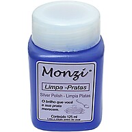 Limpa Prata Monzi: Brilho Impecável em 125ml 💎 - imagem 1