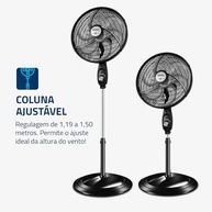 Ventilador Coluna Mondial Super Power 40cm 6 Pás 127V - Refresque seu Ambiente com Estilo - imagem 5
