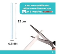 Filtros de Algodão para Difusor e Umidificador - 10 Unidades 12cm x 0,8mm - imagem 3