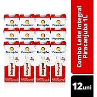 Leite Integral Piracanjuba: Pack 12L - Sabor Puro e Nutrição - imagem 3