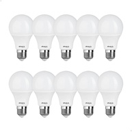 Kit 10 Lâmpadas LED Bulbo 12W 3000K Luz Amarela E27 Bivolt - Galaxy | Iluminação Aconchegante e Econômica - imagem 1