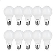 Kit 10 Lâmpadas LED Bulbo 12W 3000K Luz Amarela E27 Bivolt - Galaxy | Iluminação Aconchegante e Econômica - imagem 2