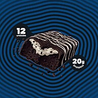BOLD Snacks Cookies Black: 12x Barra Proteína 20g - imagem 2