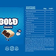 BOLD Crunch Cookies & Cream: 12x Barra Proteína 15g - imagem 1