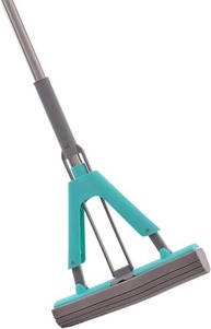 MOP Dobrável com Base de Borracha 130x27cm - Limpeza Eficiente e Confortável - imagem 2