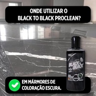 Proclean Kit Revitalizador Black to Black para Mármore e Granito - 140ml com Aplicador e Pano Mágico - imagem 3
