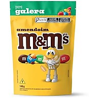 M&Ms Amendoim: Crocante e Delicioso 148g - imagem 1