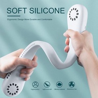 Mini Ventilador de Pescoço Portátil Sem Lâmina 3 Velocidades 1500mAh Recarregável Verde - imagem 5