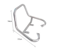 Alça Esportiva Alta Cromada para Fan 150/160, Start 150 e Titan 150 - Estilo e Segurança - imagem 2