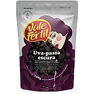 Uva Passa Escura Sem Semente Vale Fértil 150g - imagem 1