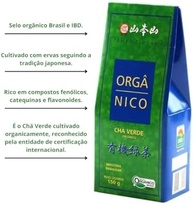 Chá Verde Orgânico Yamamotoyama 150g - 2 unidades - imagem 2