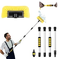 Escova Retrátil para Lavagem de Carros 152CM - 4 Seções, Conexão Mangueira, Cerdas Macias - imagem 2