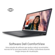 Notebook Dell Inspiron 15.6" Full HD Intel Core 3-100U 8GB 512GB SSD Linux Preto Carbono I15-I3100-U15P - imagem 5