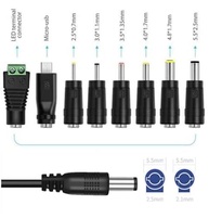 Adaptador de Energia AC/DC Universal para Brother PT-2030AD e Modelos Similares | Cabo 1.5m com 8 Pontas - imagem 5