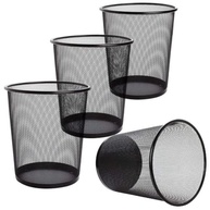 Lixeira Preta 16 Litros Aramada – Cesto de Lixo Decorativo e Durável para Todos os Ambientes - imagem 2