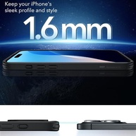 Capa ESR Classic Hybrid HaloLock para iPhone 16 Pro Max - Proteção Premium e MagSafe | Preto Fosco - imagem 4