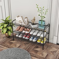 Sapateira Organizadora 3 Níveis - Torre Empilhável para Até 16 Pares | Metal Resistente e Design Moderno - imagem 3