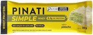 PINATI Barra de proteina SimpleWhey Pistache - 6,3g de proteina - 16 unidades - imagem 2