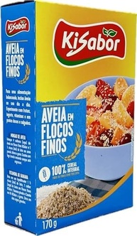KiSabor Avêia Em Flocos Finos Kisabor 170 Gramas - imagem 4