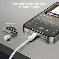 Cabo USB-C para P2 3.5mm iPhone 17/16/15 Pro: Som Hi-Fi e Conexão Universal - imagem 5