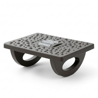 Gshield Apoio Descanso Ergonômico Office Armor com Massageador e Movimento 180° - Preto - imagem 2