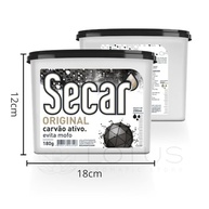Anti Mofo Secar Original 180g - Caixa com 24 Unidades | Carvão Ativo que Absorve Umidade e Perfuma Ambientes - imagem 3