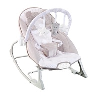 Cadeira de Descanso Musical para Bebê Polar Bege - Conforto e Diversão até 18kg - imagem 1