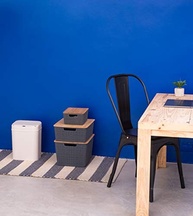 Caixa Organizadora com Tampa de Bambu 18L - Design Moderno e Multiuso - imagem 3
