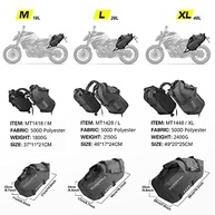 Rhinowalk: Bolsa de Selim Moto 18L Impermeável - Aventura Segura e Confortável - imagem 4