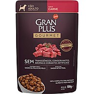 Granplus Sachê Gourmet Carne 18x100g: Sabor Irresistível - imagem 2