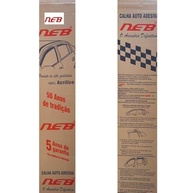 Calha de Chuva Adesiva Fumê para Chevrolet Corsa (1994-2016) 4 Portas - Proteção e Estilo - imagem 5