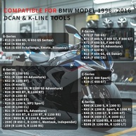 Adaptador OBD2 10 Pinos BMW: Diagnóstico Completo para Motos (1996-2016) - imagem 3