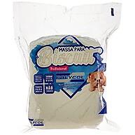 Massa Biscuit Polycol 1kg: Crie com Cor Natural e Leveza! - imagem 1