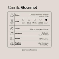 Café Camilo Gourmet 1kg Em Grãos - imagem 3